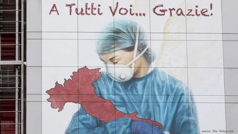 Italia: Peste 5.000 de angajati din domeniul sanatatii au fost infectati cu coronavirus