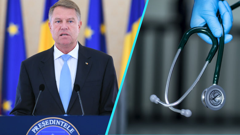 Mesaj catre medici | Klaus Iohannis: Noi toti ne uitam la voi cu speranta si incredere