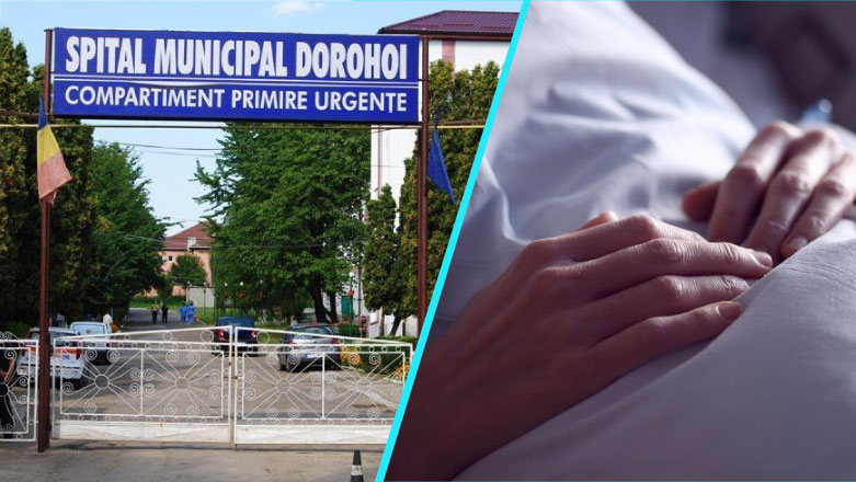 Zeci de cadre medicale au protestat fata de decizia de a transforma Spitalul Municipal Dorohoi in unitate pentru Covid-19