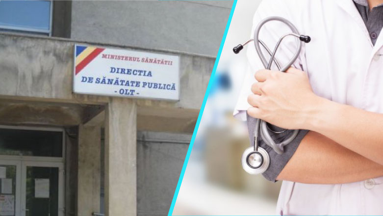 10 posturi de medic scoase la concurs la DSP Olt, un singur candidat