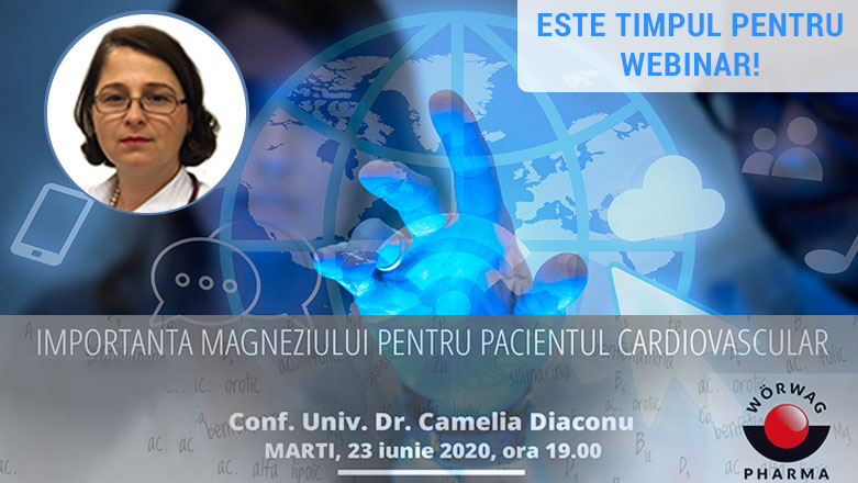 Webinar medical gratuit | Importanta magneziului pentru pacientul cardiovascular