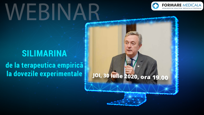 Webinar pentru medici | Silimarina, de la terapeutica empirica la dovezile experimentale