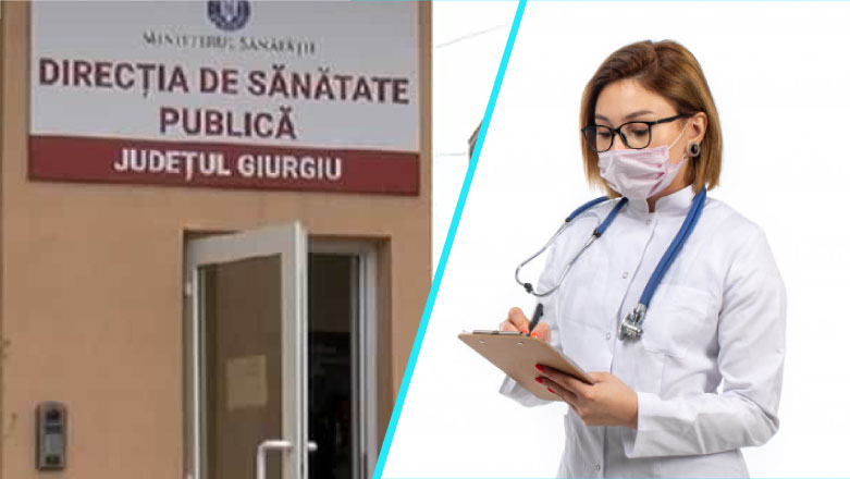 30 de cadre medicale de la cabinetele scolare, detasate la DSP Giurgiu