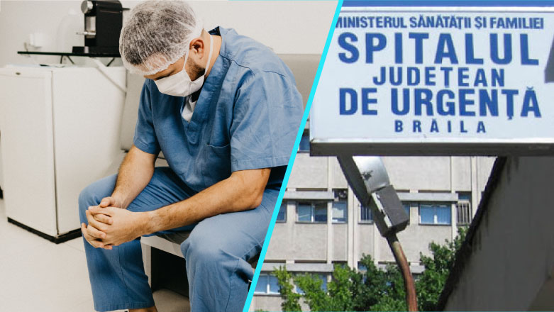 Braila: Spitalul Judetean este plin, medicii sunt epuizati