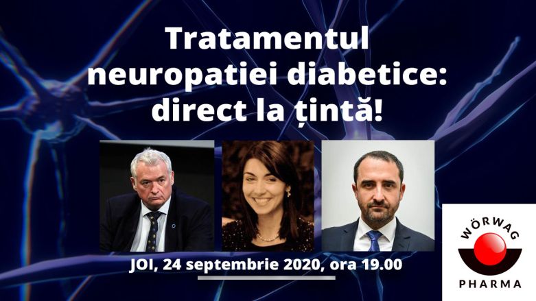 Webinar medical gratuit | Tratamentul neuropatiei diabetice: direct la tinta