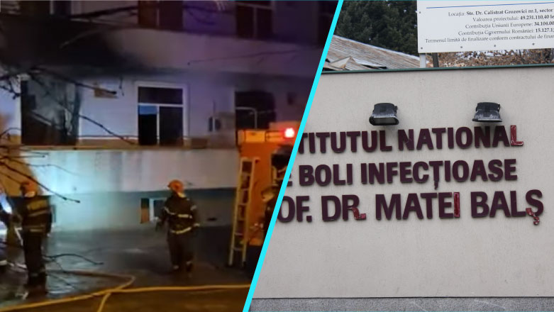 Incendiul de la Institutul Matei Bals | Colegiul Medicilor Bucuresti s-a sesizat si va demara o verificare