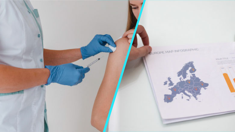 Romania, pe locul doi in UE la administrarea celei de-a doua doze de vaccin anti-Covid | Locul sase la nivel mondial