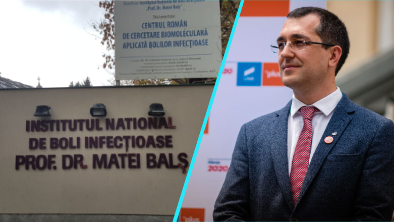 Ministerul Sanatatii anunta demiterea managerului interimar al Institutului “Matei Bals”