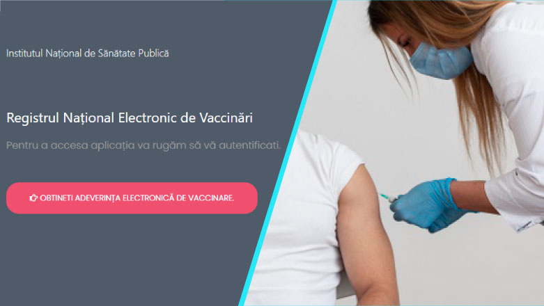 Romanii imunizati cu ambele doze de vaccin pot descarca adeverinta de vaccinare in format electronic