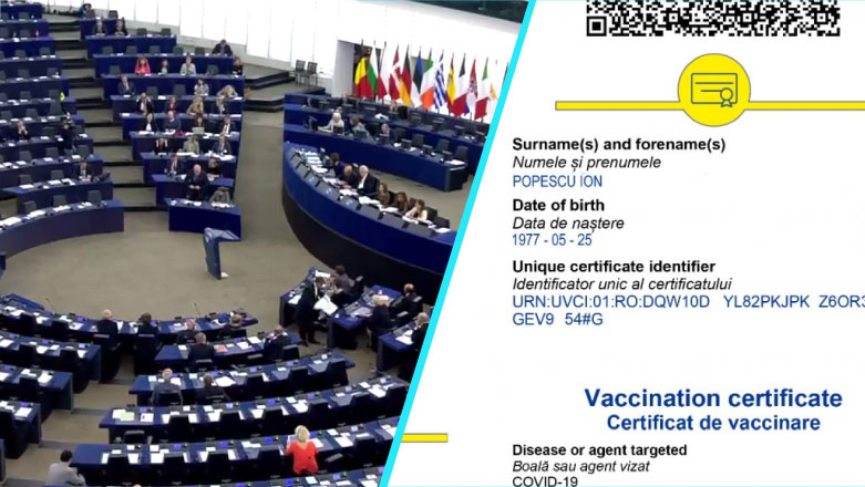 Parlamentul European: Prelungirea certificatului digital Covid pentru inca un an