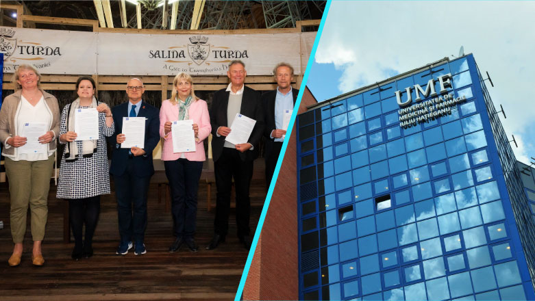 Consortiul Universitatilor Europene NeurotechEU s-a reunit la UMF Cluj-Napoca
