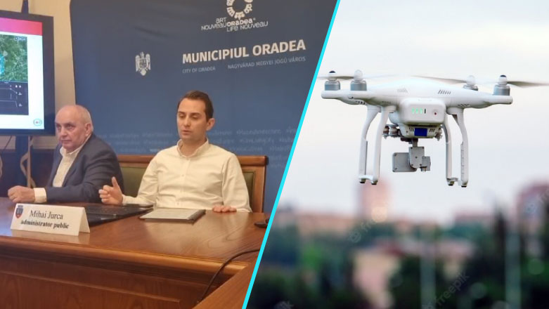 Unic in Romania: Probe biologice transportate cu drone intre unitatile medicale din Oradea
