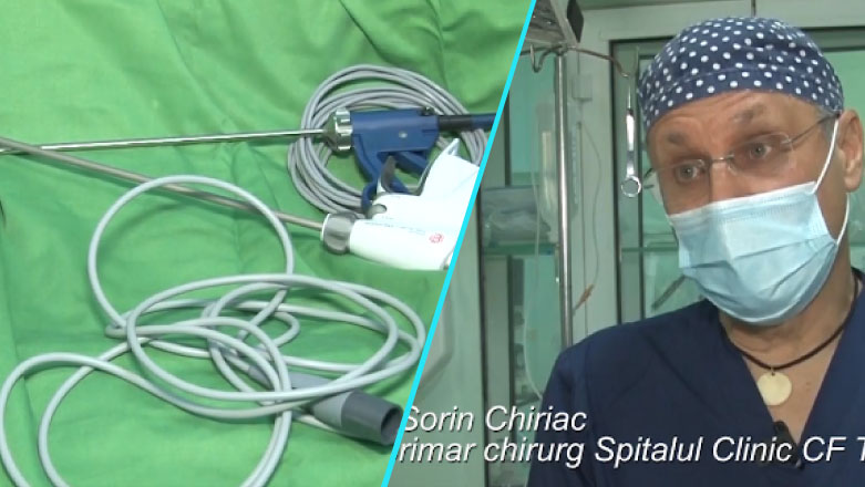 Premiera la Spitalul CF Timisoara: Interventie laparoscopica in cazul unei hernii hiatale