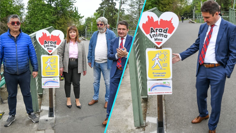 Un oras din Romania a inaugurat Promenada inimii, un concept gandit de cardiologi