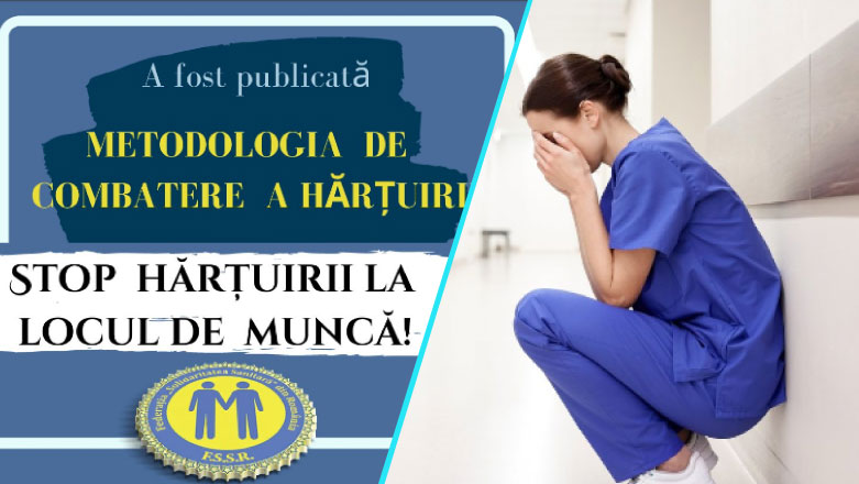 Metodologia privind prevenirea si combaterea hartuirii fizice si morale la locul de munca