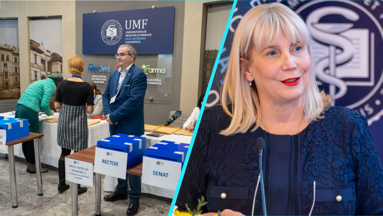 Prof. dr. Anca Buzoianu a fost realeasa in functia de rector al UMF „Iuliu Hatieganu” Cluj-Napoca