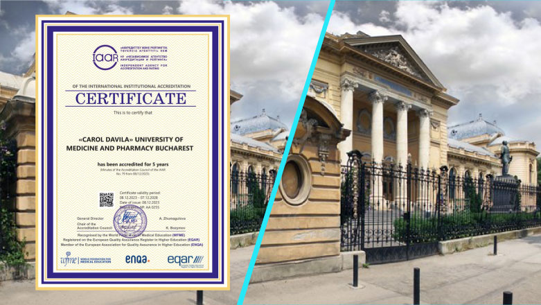 UMF “Carol Davila” a obtinut acreditarea World Federation for Medical Education