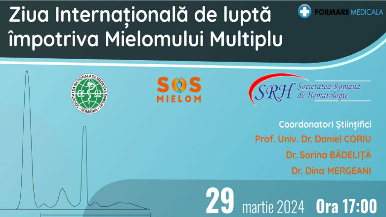 Eveniment online EMC: Ziua internationala de lupta impotriva Mielomului Multiplu