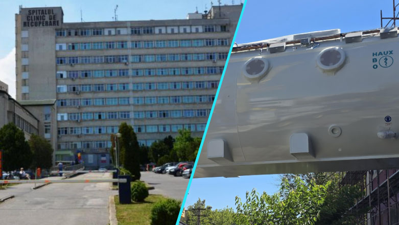 Premiera in Romania: Terapie hiperbara intr-un spital de stat din Cluj