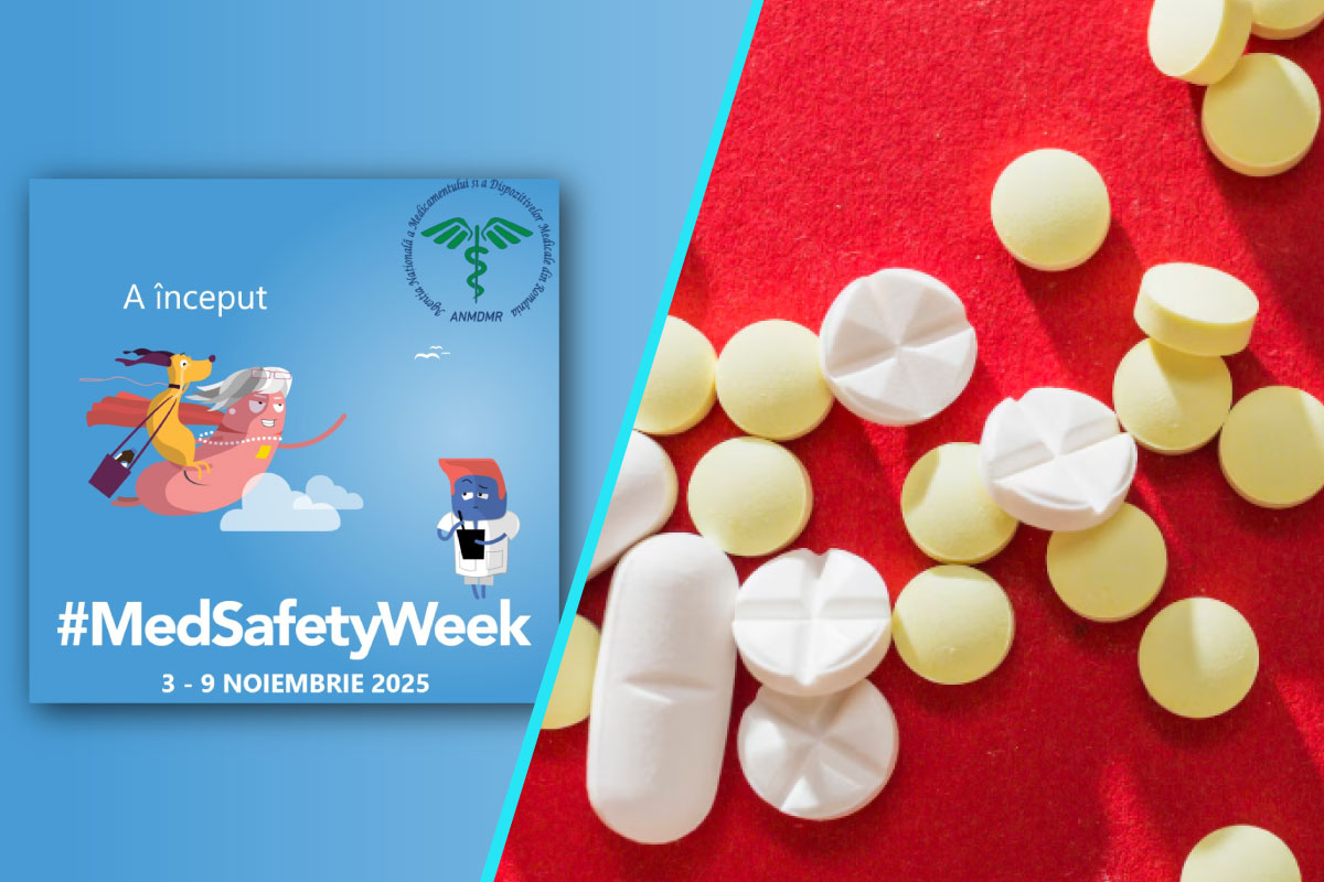 Siguranta medicamentelor incepe cu tine | Romania se alatura campaniei globale #MedSafetyWeek