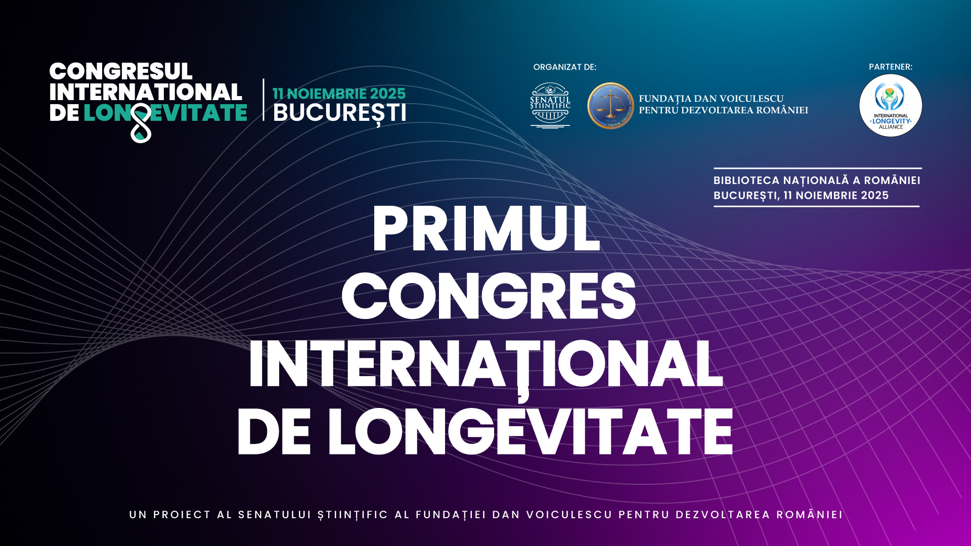 Premiera in Romania | Primul Congres International de Longevitate