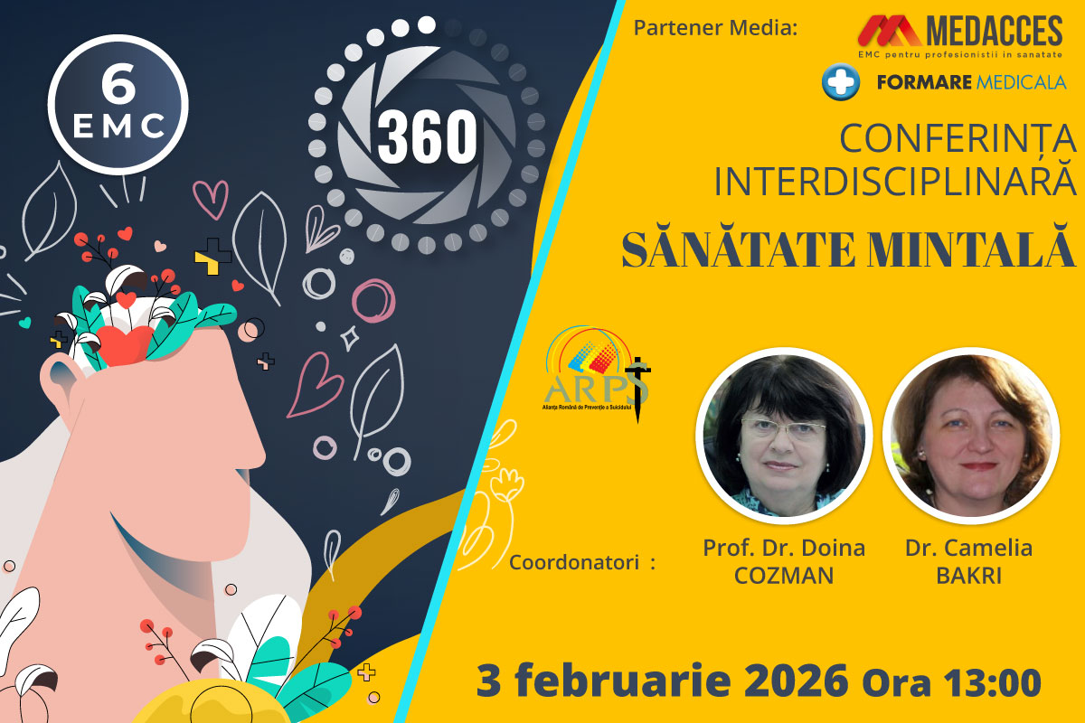 EMC: Abordarea multidisciplinara in sanatatea mintala | Oportunitate de actualizare profesionala