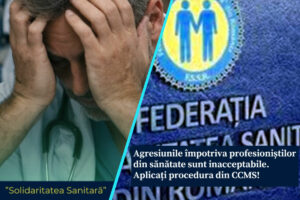Solidaritatea Sanitara: Agresiunile asupra personalului medical nu sunt parte din job