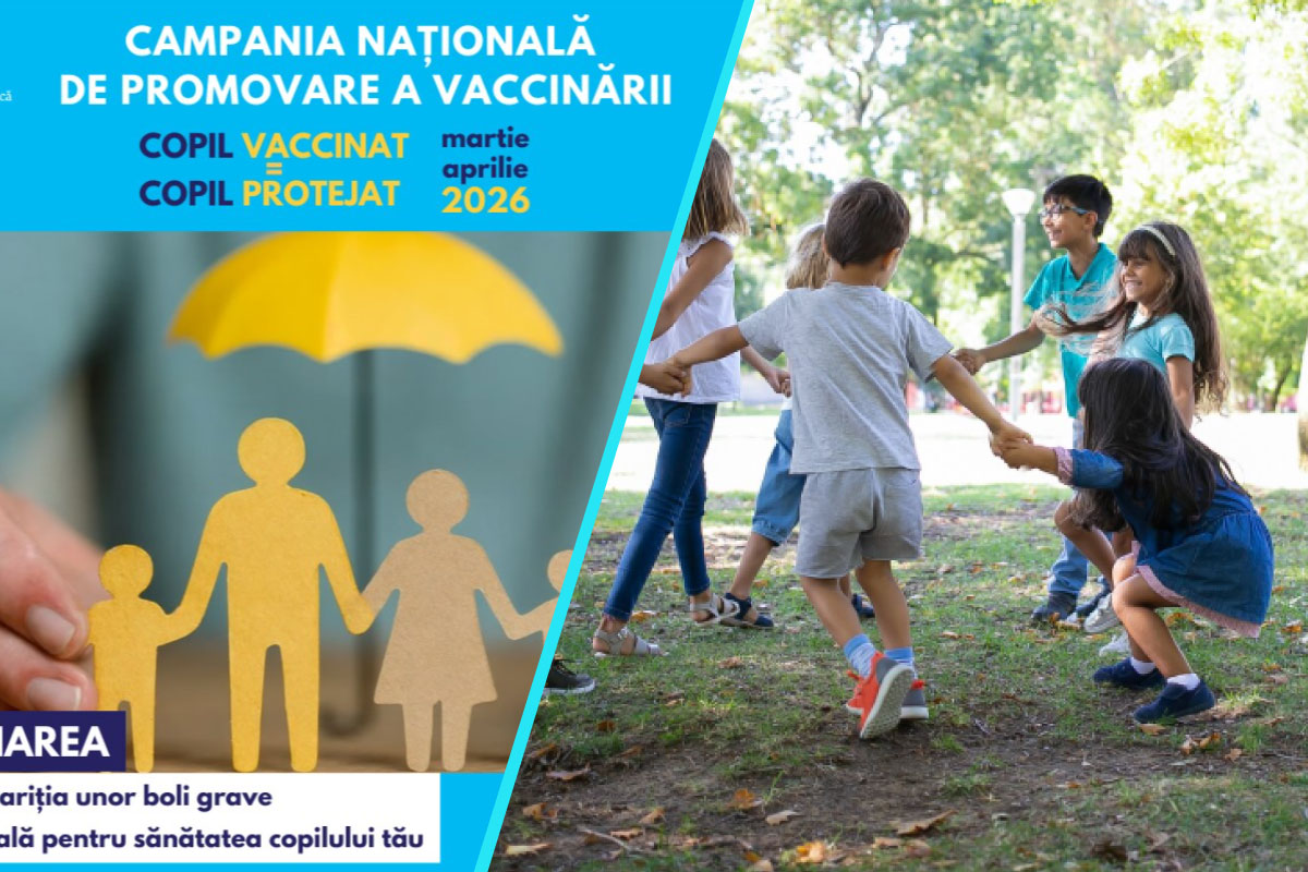 Copil vaccinat = copil protejat | Un bonav de rujeola poate infecta 18 alte persoane