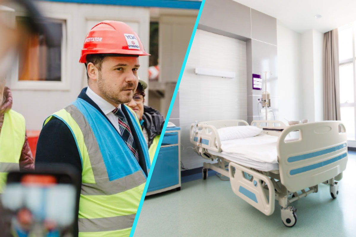 Fara precedent in istoria postdecembrista:  21 de spitale noi pentru Romania