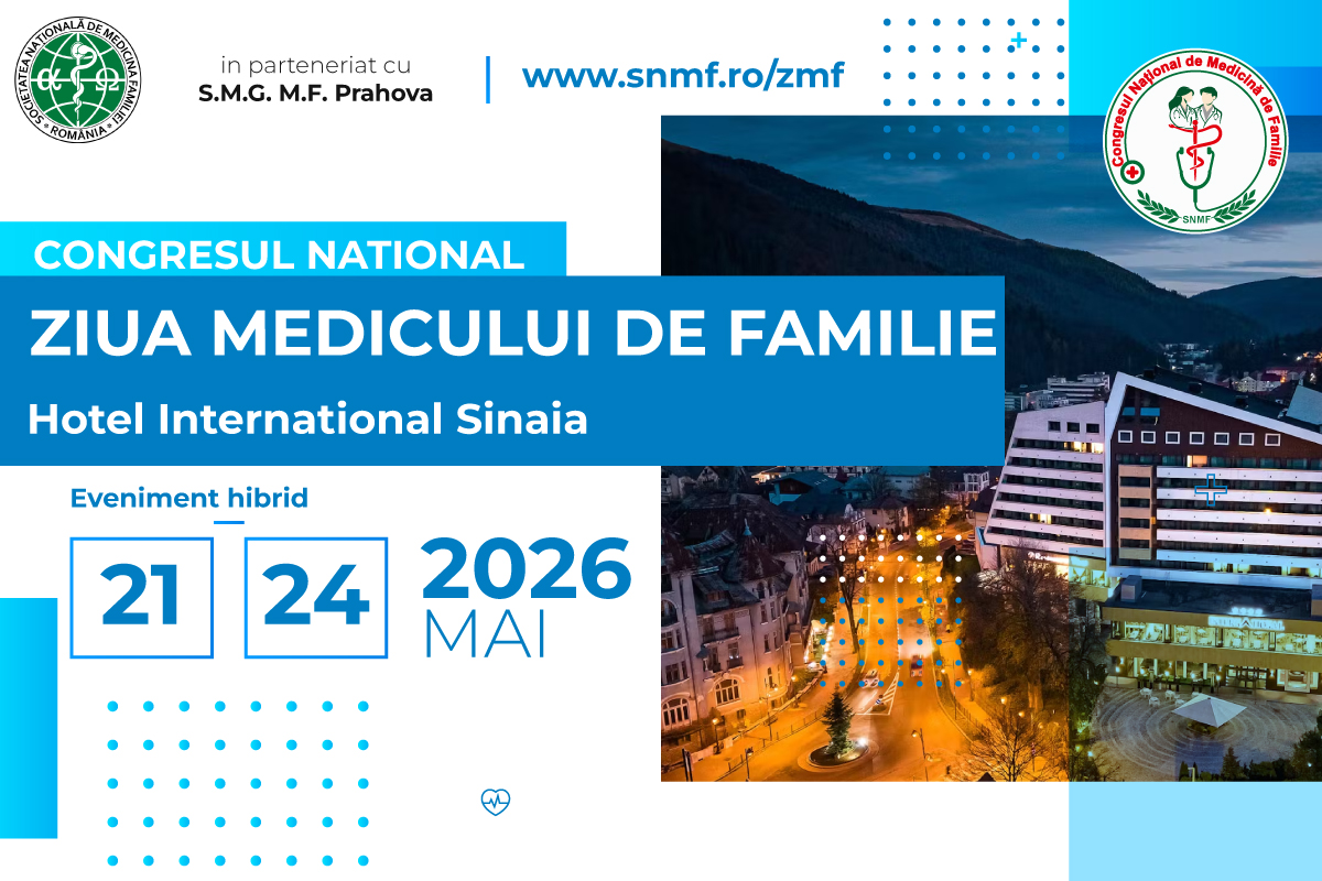 Inteligenta artificiala, diabetul si noile provocari clinice deschid Conferinta “Ziua Medicului de Familie” 2026