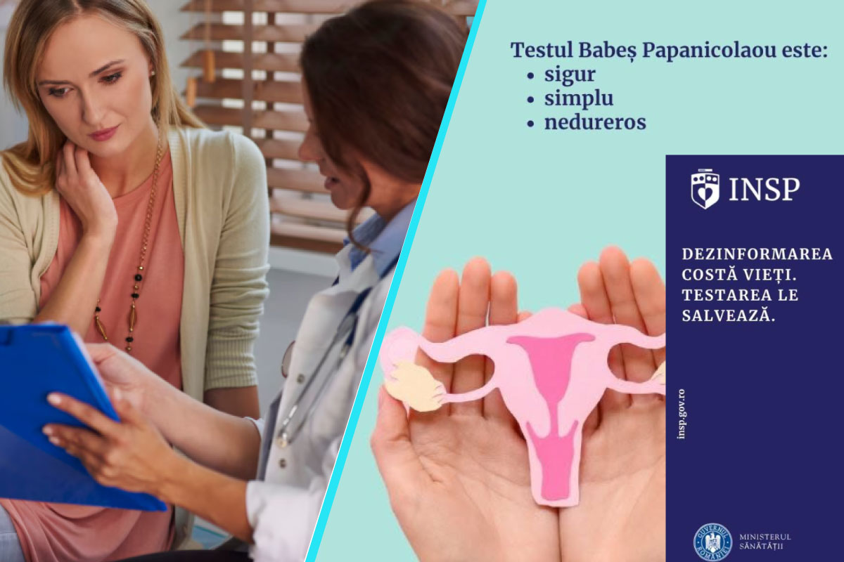INSP combate dezinformarea: Testul Babes-Papanicolau salveaza vieti si nu cauzeaza cancer