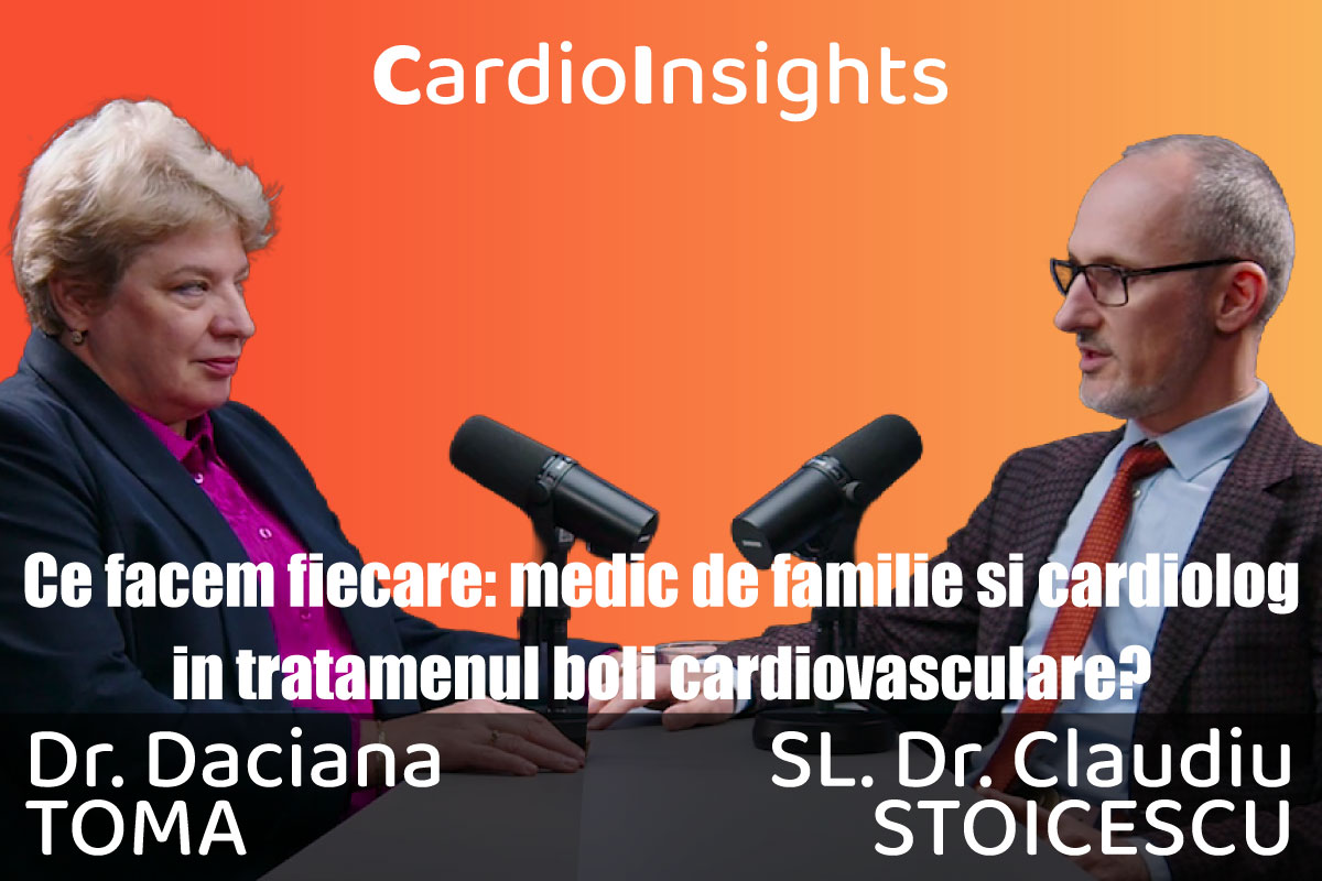 Podcast pentru medici | Medicul de familie si cardiologul, parteneri in preventia cardiovasculara