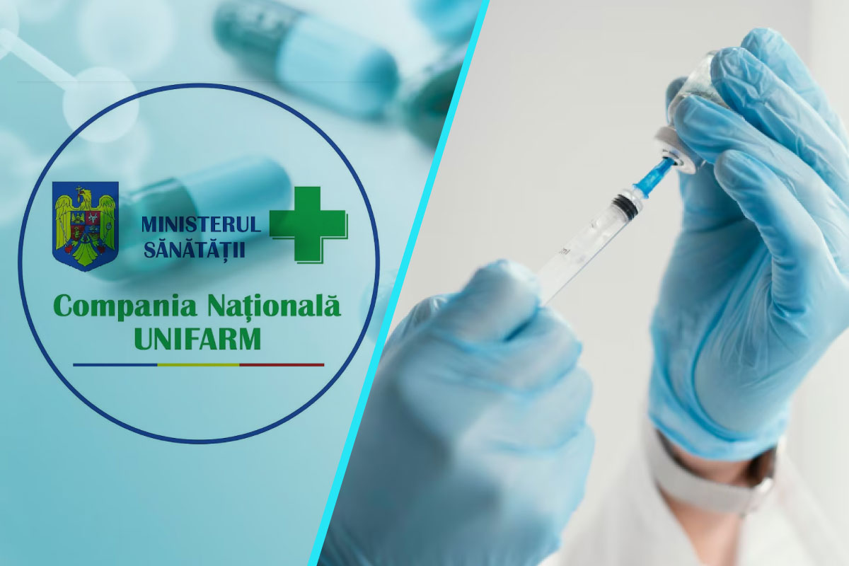 UNIFARM a livrat catre DSP-uri peste 169.000 de doze de vaccin hexavalent pentru copii