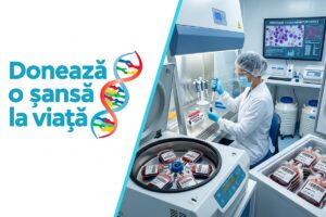 Registrul Donatorilor de Celule Stem Hematopoietice are peste 114.000 de romani inscrisi