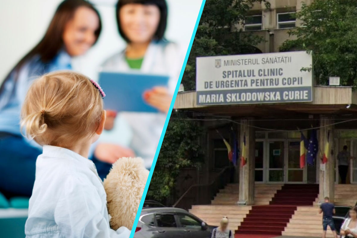 Navigator, kinetoterapeut si psihoterapeut pentru copiii din ATI de la Marie Curie