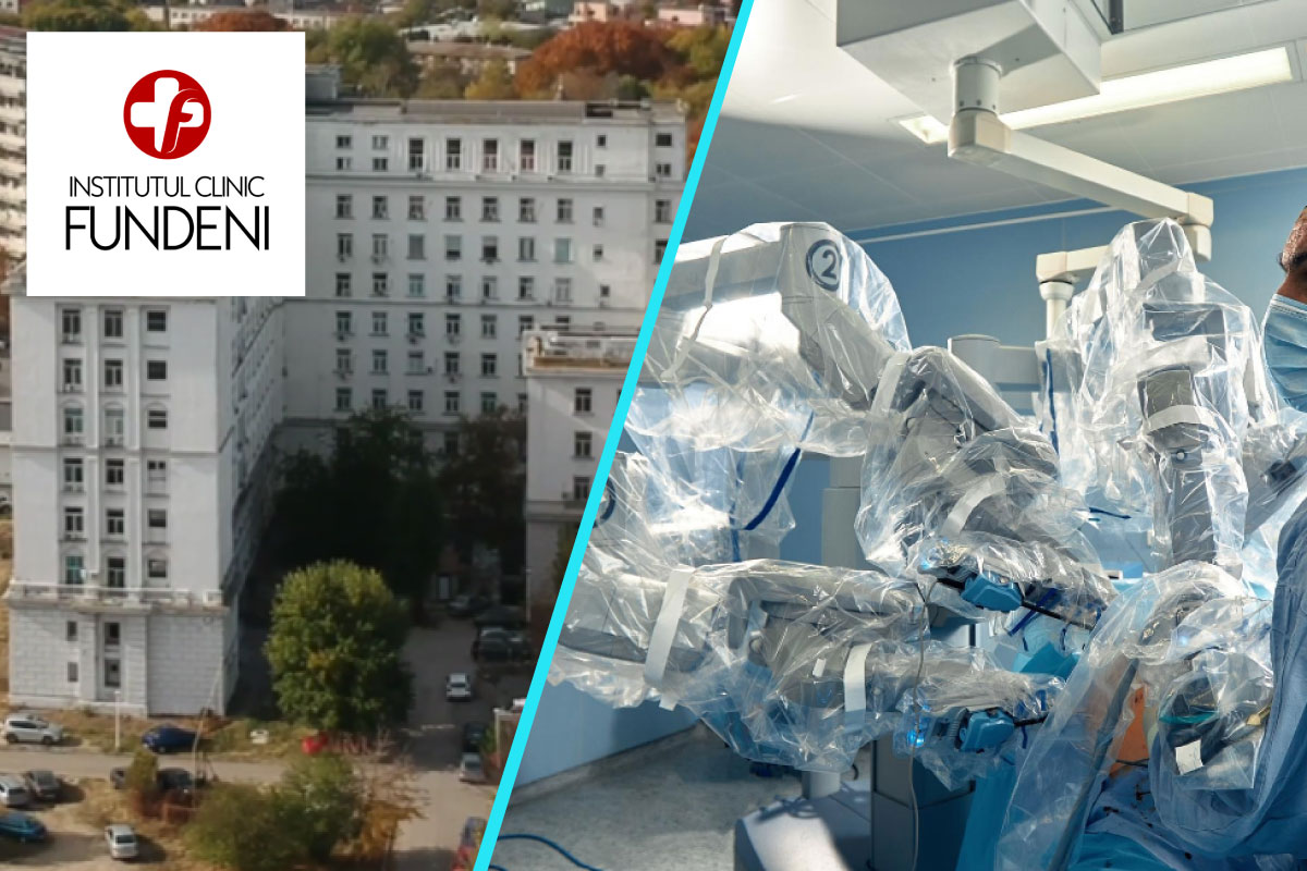 Premiera la Institutul Fundeni | Primul transplant hepatic de la donator viu cu recoltare robotica