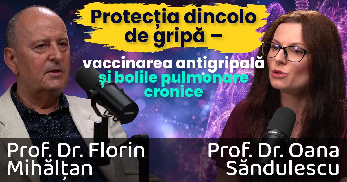 Podcast pentru medici | Gripa si riscul de complicatii la pacientii cu BPOC si astm